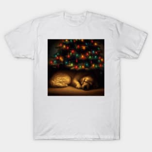 Christmas tree Dog T-Shirt